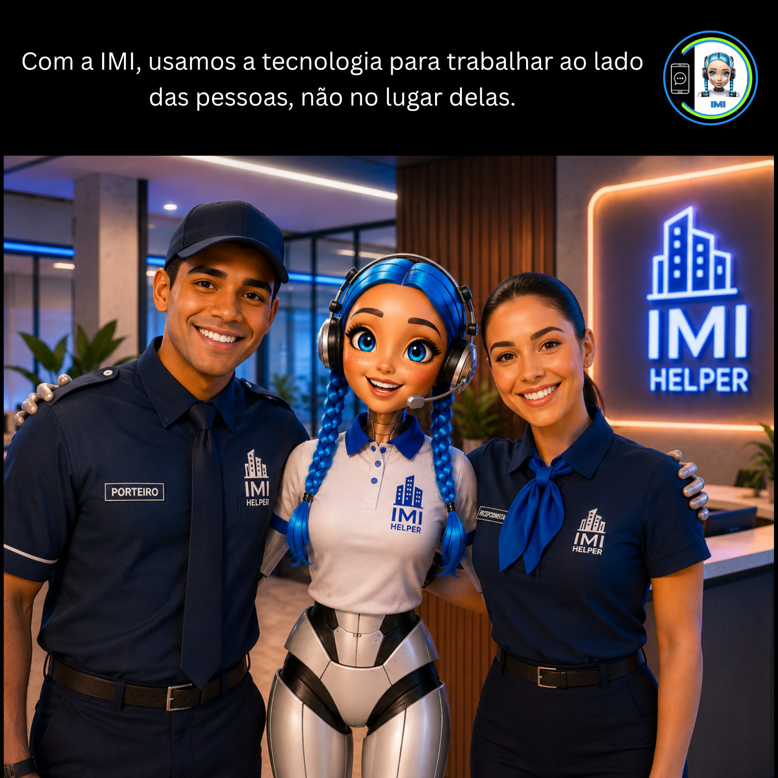 IMI com entregador